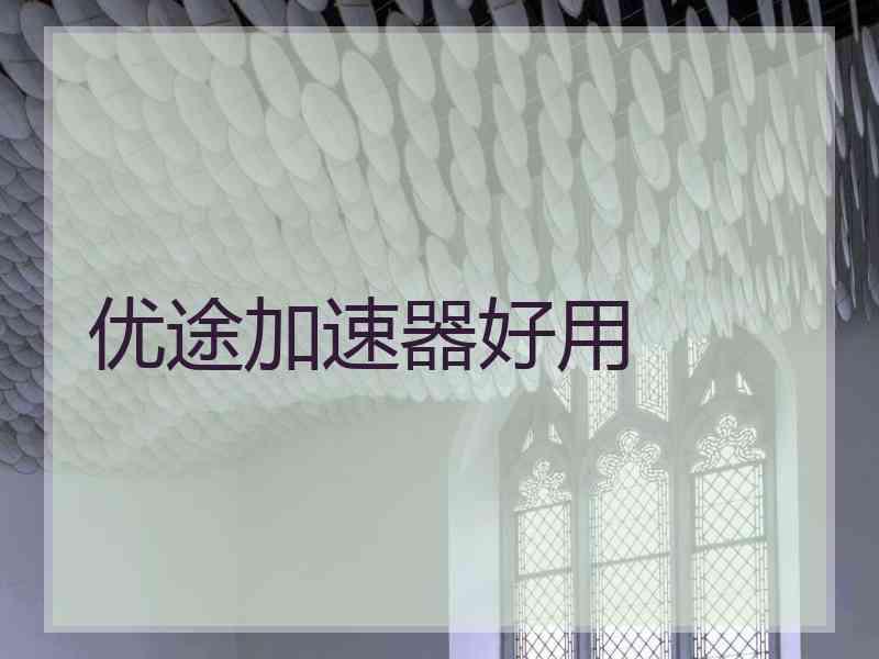 优途加速器好用