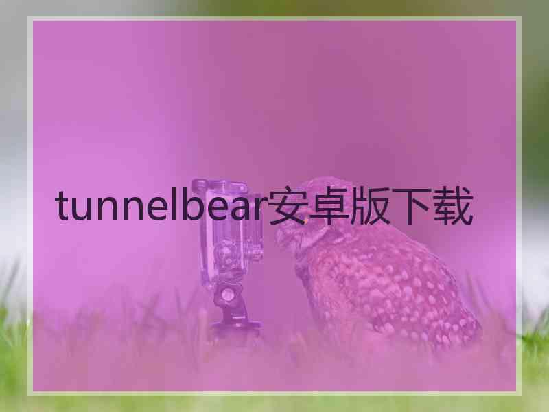 tunnelbear安卓版下载