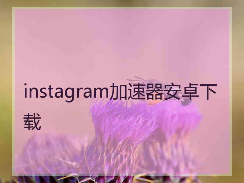 instagram加速器安卓下载