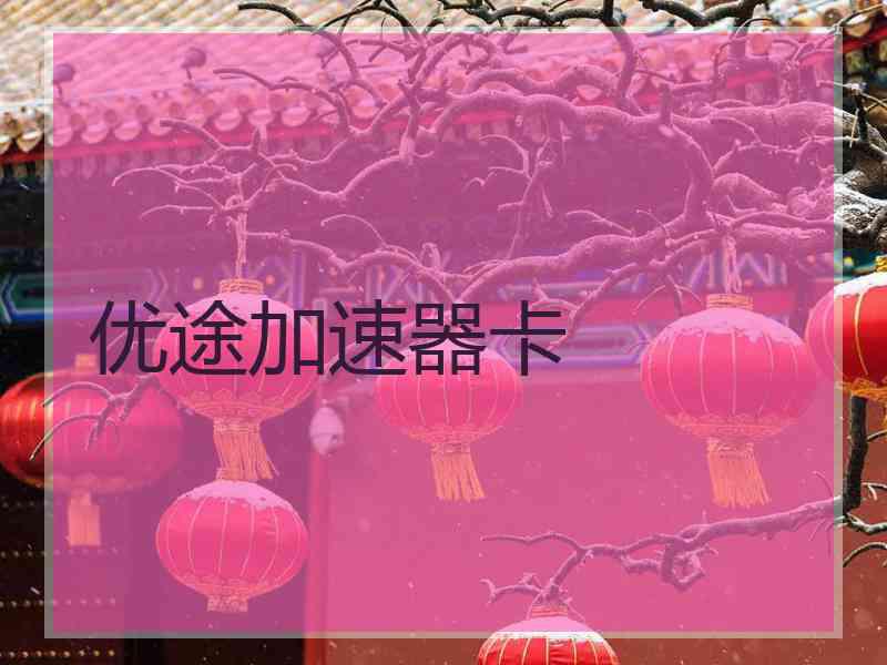 优途加速器卡